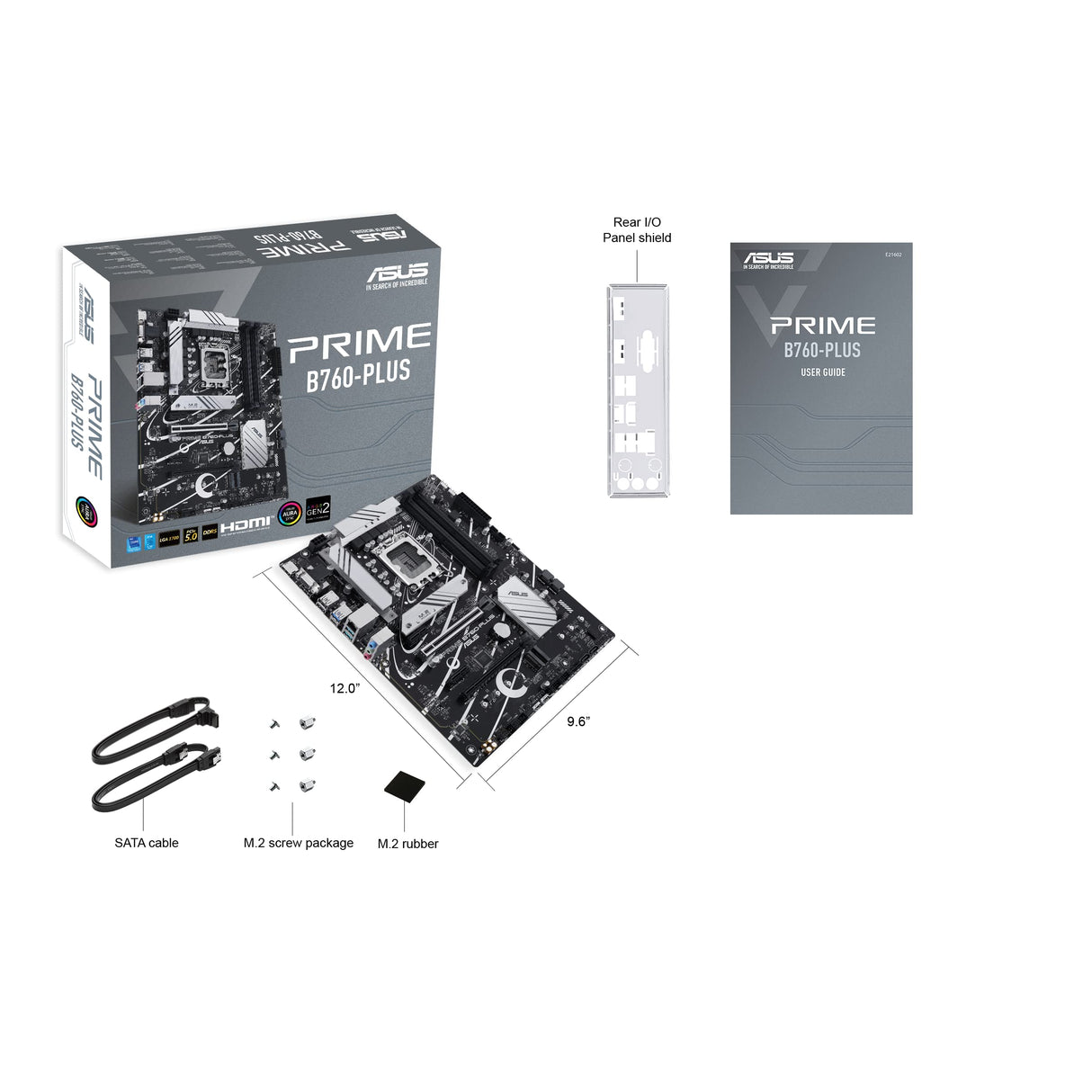 Scheda Madre Prime B760-Plus Socket LGA 1700 Chipset B760 ATX
