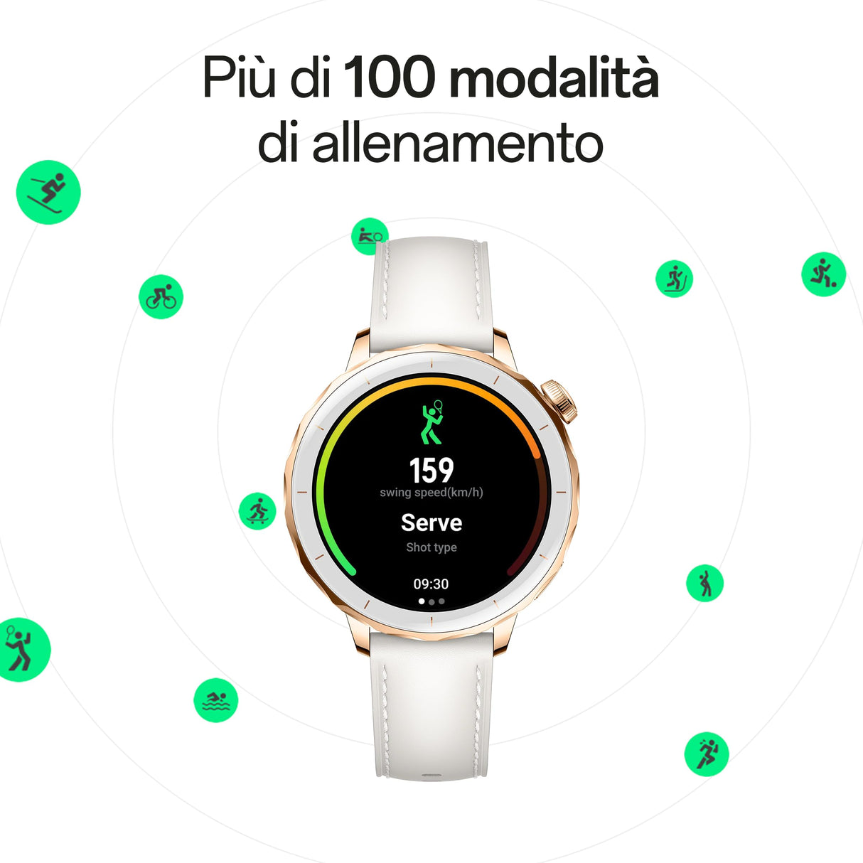 OPPO Watch X2 Mini – Smartwatch con Pantalla AMOLED 1,32", hasta 7 días de batería, GPS, Wear OS by Google, pagos con Google Wallet, Resistente al Agua 5ATM, 100+ Modos Deporte – Glimmer Gold