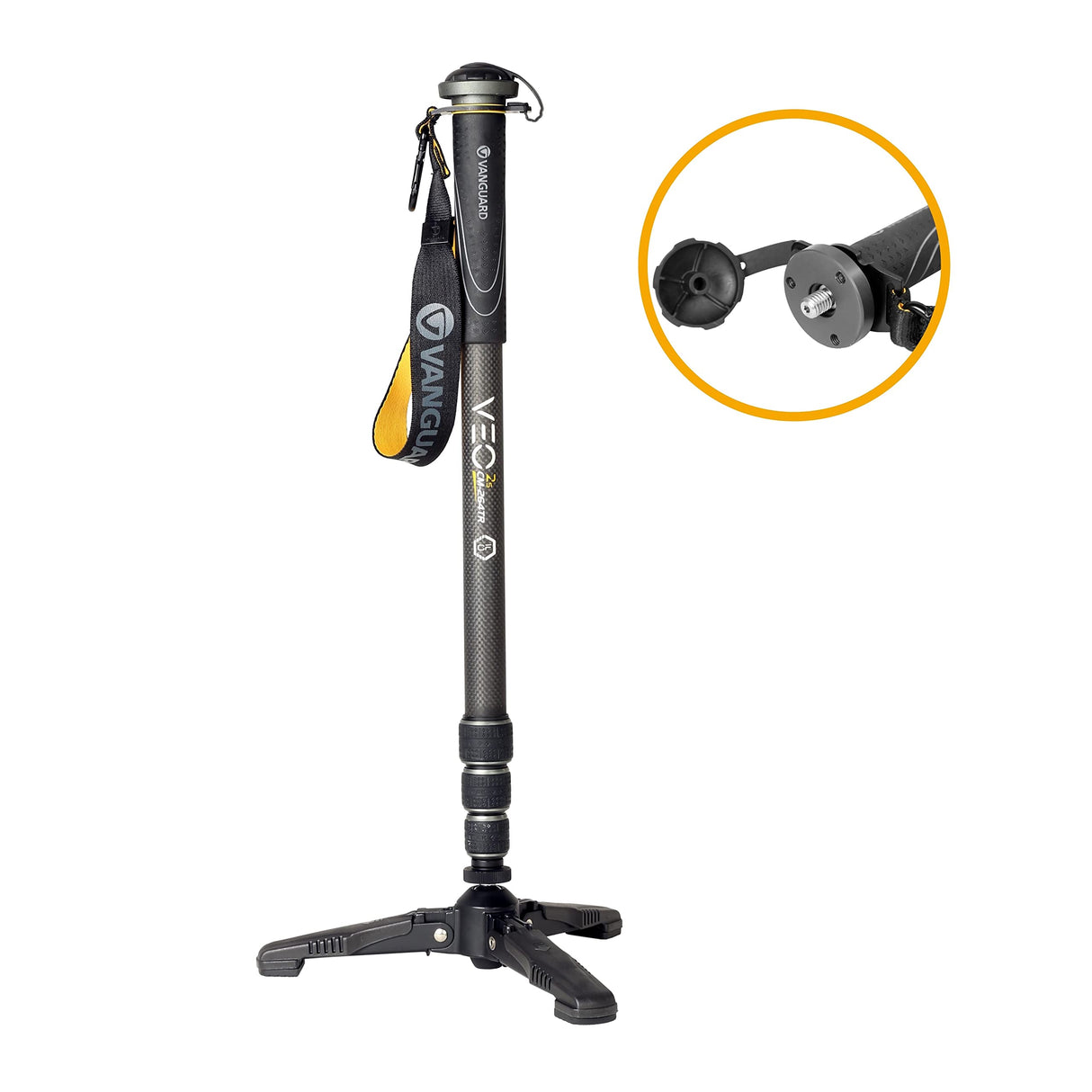 Vanguard Veo 2S CM-264TR - Monopie Carbono pie retráctil