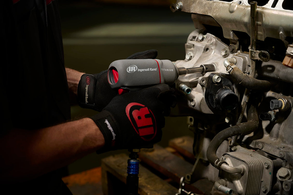 Ingersoll-Rand 3/8" Quiet Technology Llave de Impacto Neumática 2115QTiMAX, para Trabajos Durados, Llave De Impacto para su Taller