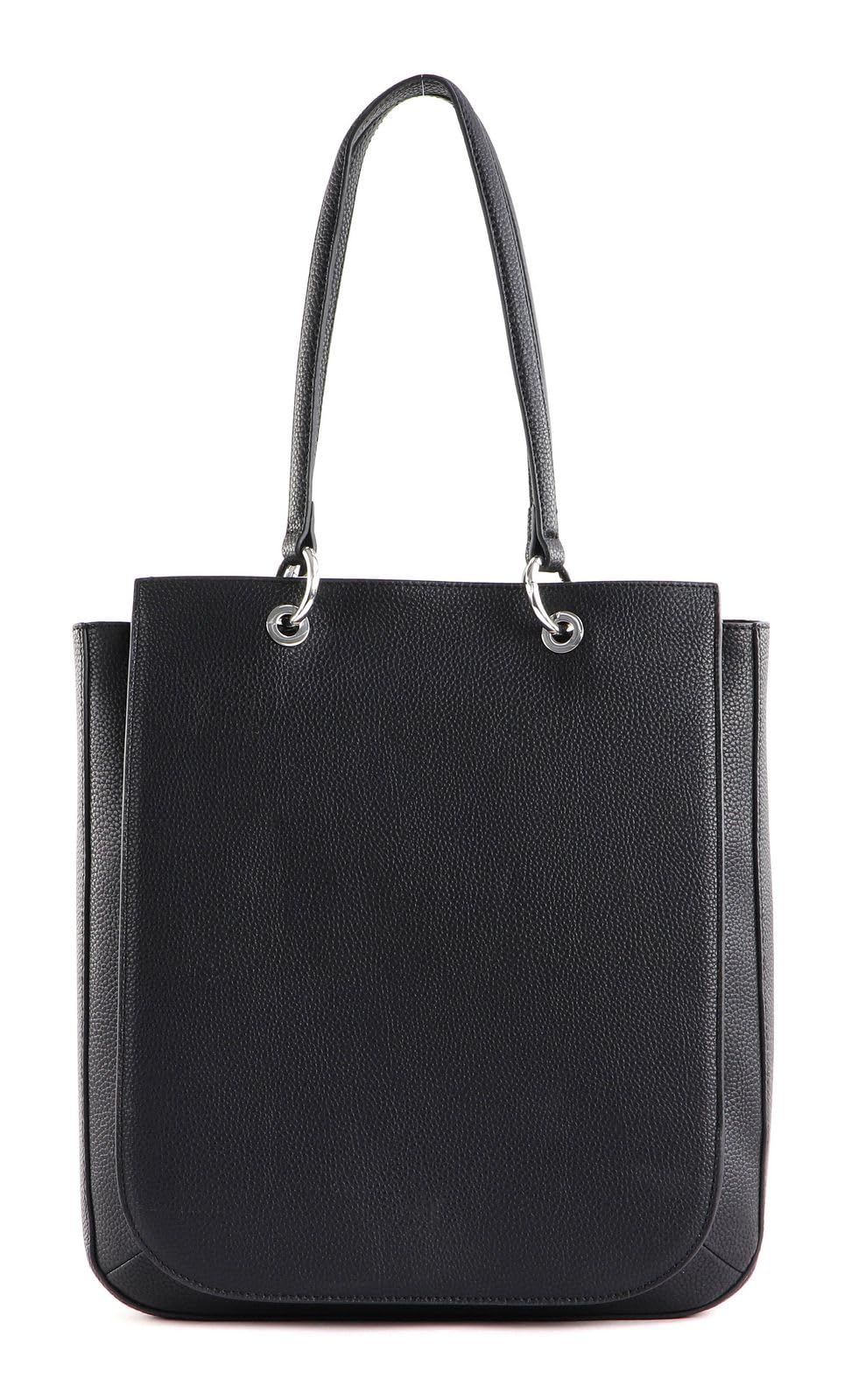 Tommy Hilfiger Mujer Bolso Tote TH Emblem Work Tote con Cremallera, Negro (Black), Talla Única
