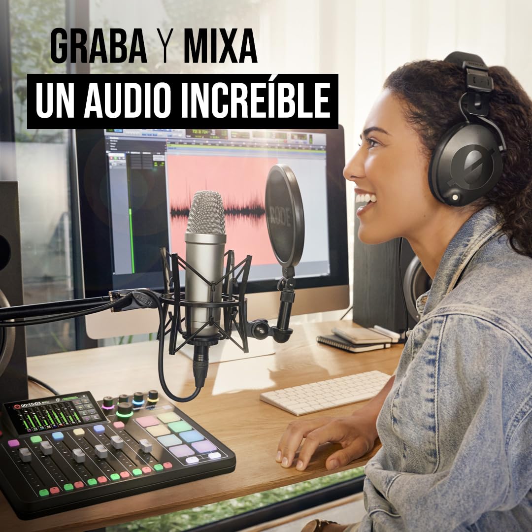 RØDE RØDECaster Pro II RØDECaster Pro II de RØDE, solución de producción todo en uno para podcasts, transmisiones, producción musical y creación de contenido