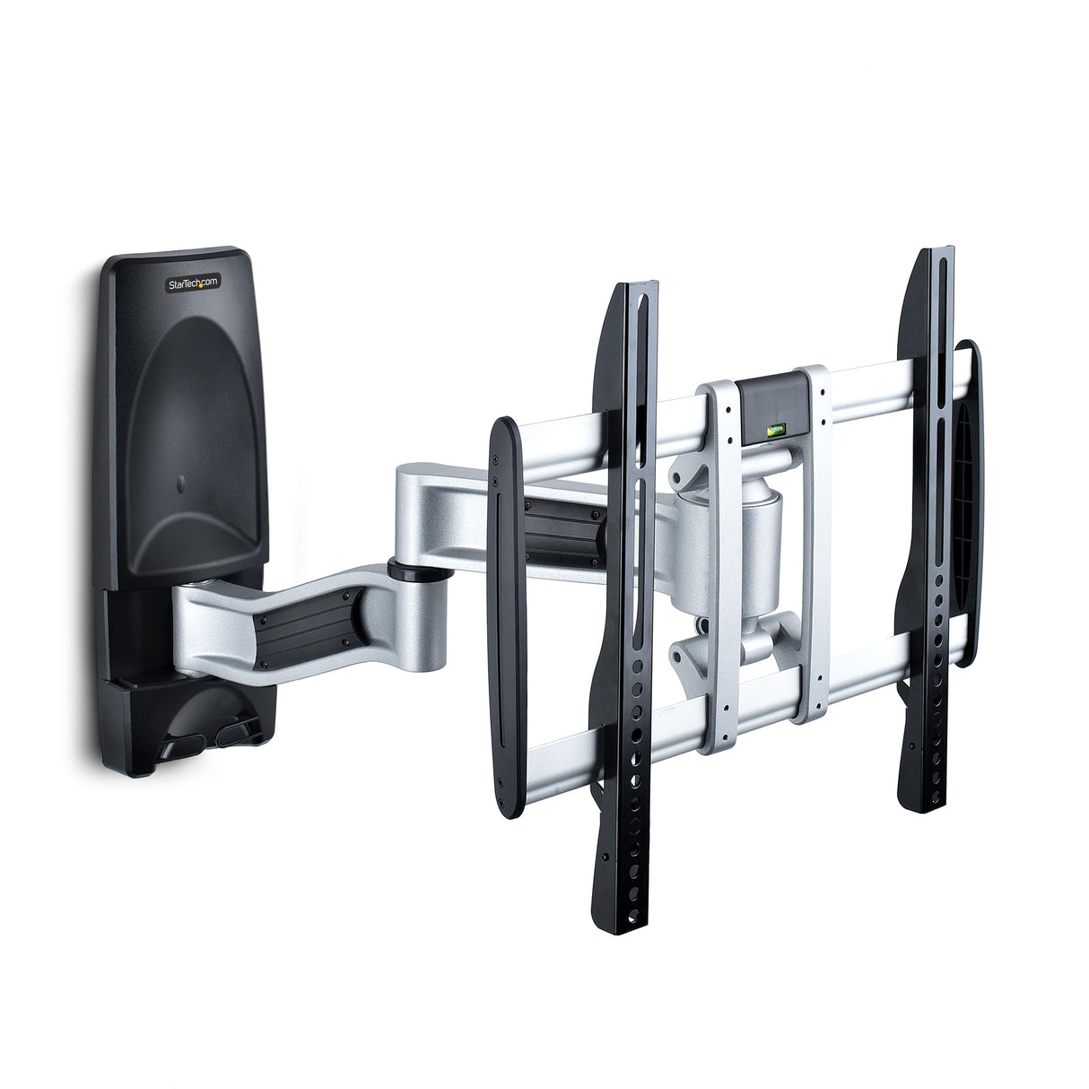 StarTech.com Soporte de Montaje Articulado de Pared para Televisores - Soporte VESA de Pared - Soporta TV Plano o Curvos de 65" o 45kg - Perfil Bajo Retraible - de Esquina (TV-WALL-MOUNT-65FS)