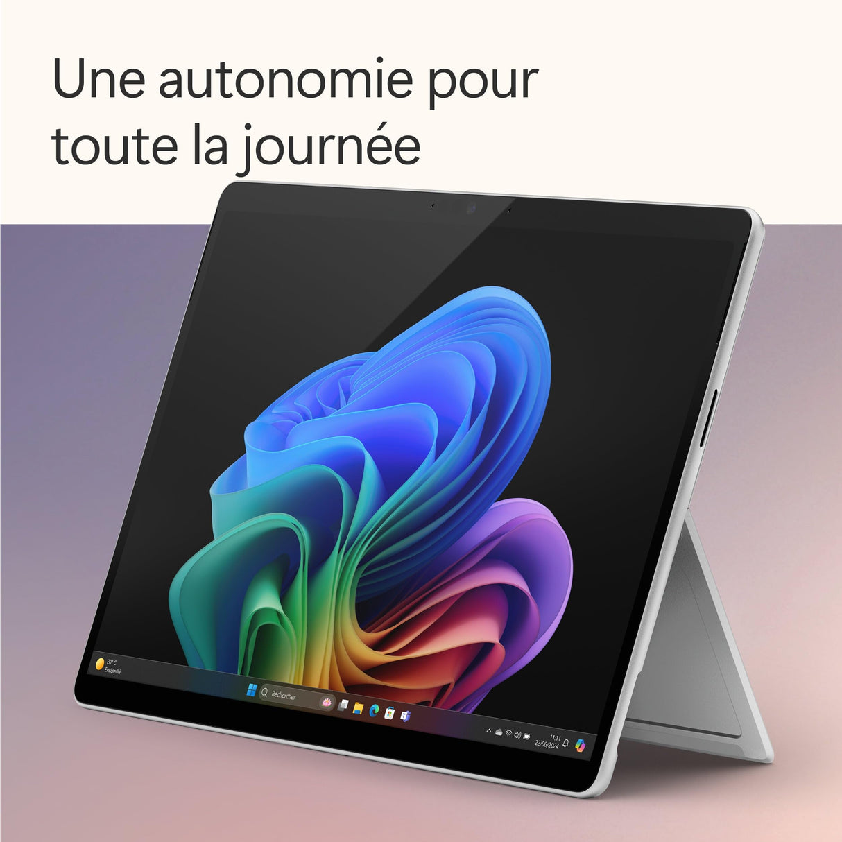 Microsoft Surface Pro (Cargador no Incluido) | Copilot+ PC | Pantalla táctil OLED 13 | Snapdragon® X Elite | 16GB RAM | SSD 512TB | Último Modelo, 11ª edición | Platino