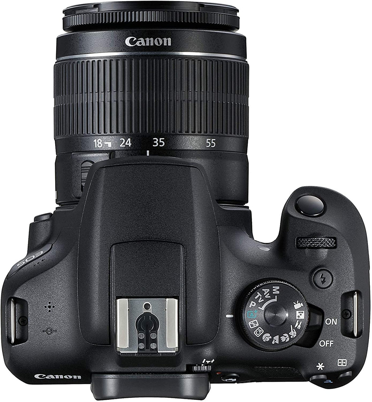 Canon EOS 2000D más EF-S 18-55mm f/3.5-5.6 IS II Juego de cámara SLR 24,1 MP CMOS 6000 x 4000 Pixeles Negro - Cámara Digital (Full HD, 475 g)