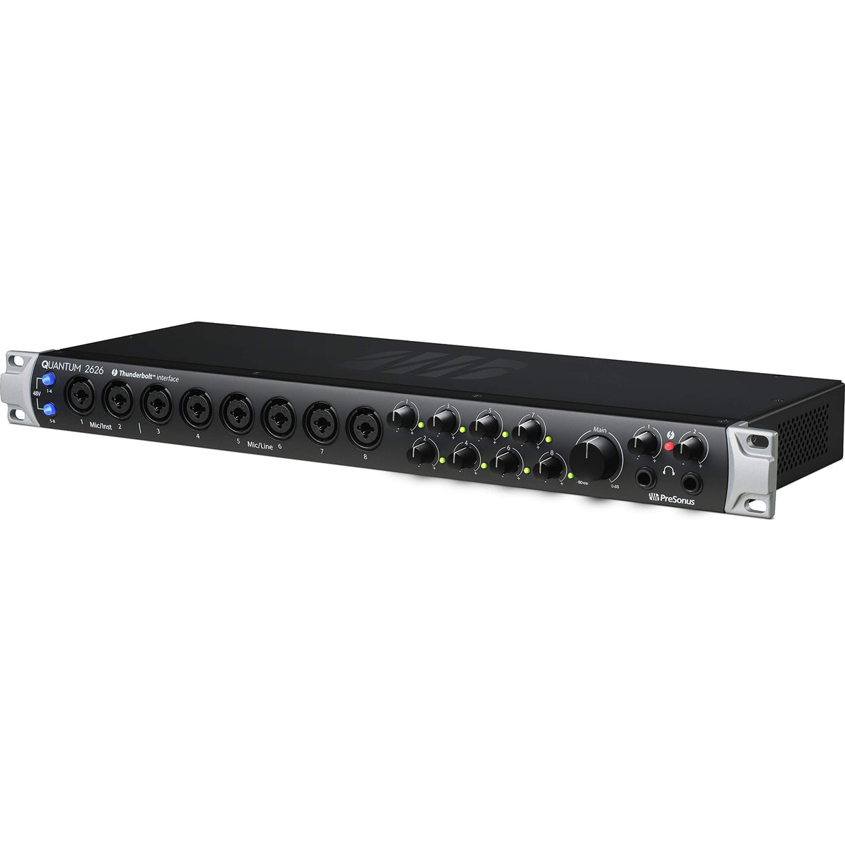 PreSonus Quantum 2626 Interfaz de Audio Thunderbolt 3, 26x26 con Software