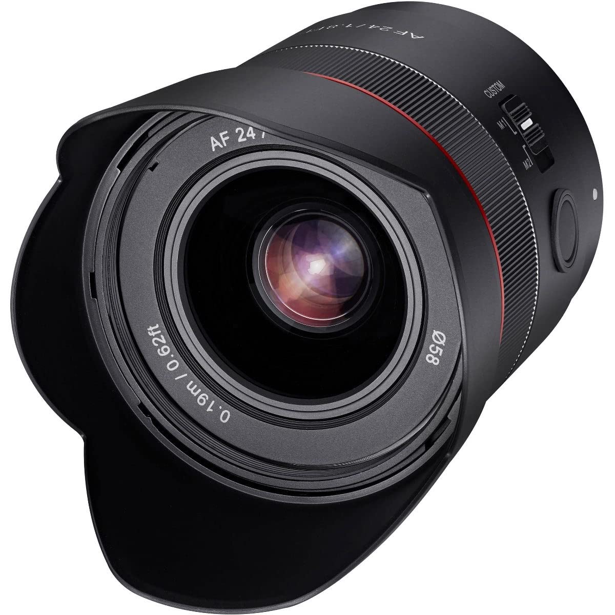 Samyang AF 24 mm F1.8 Sony FE Tiny but Landscape Master - enfoque automático de formato completo y APS-C gran angular distancia focal fija para Sony E, FE, E-Mount