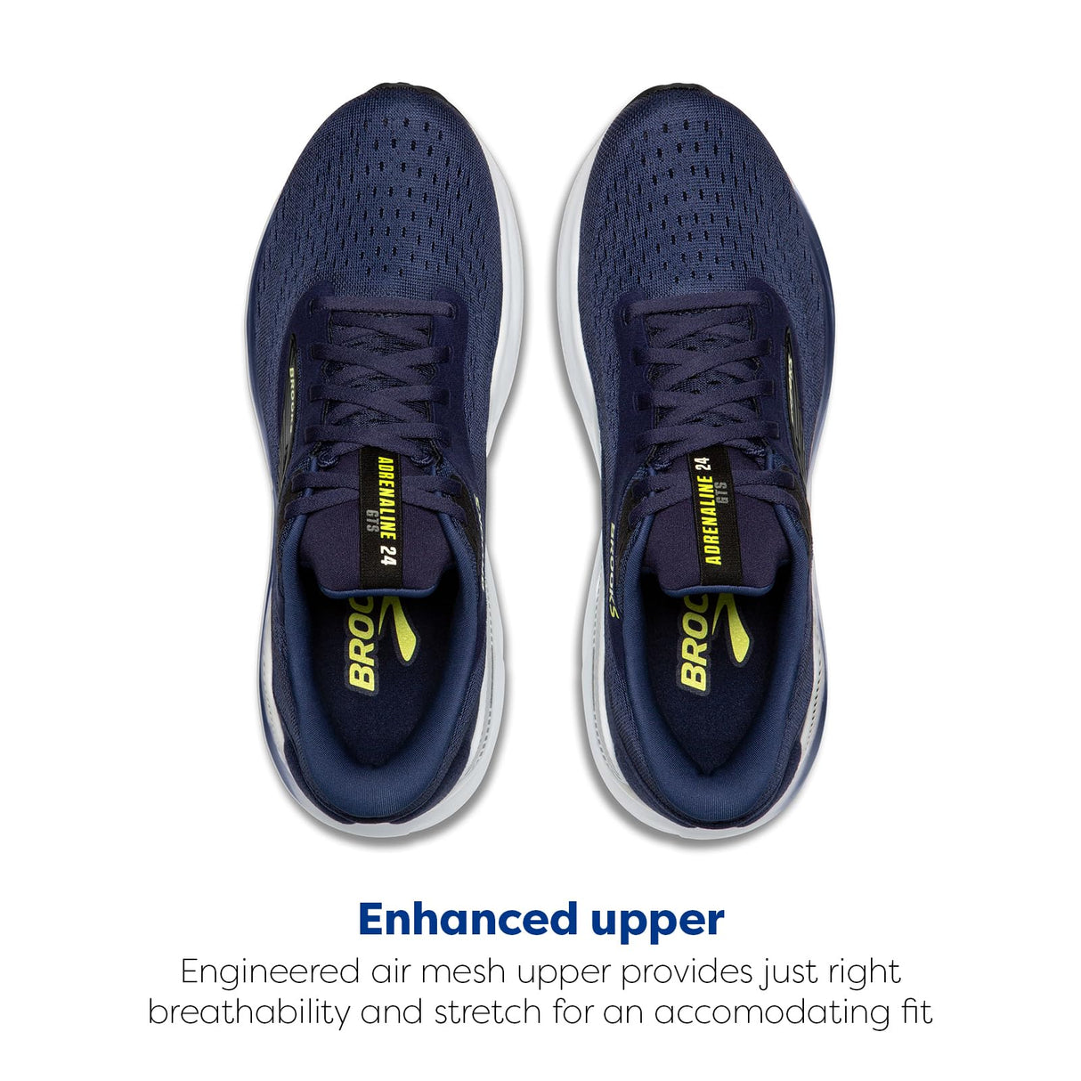 Brooks Adrenaline GTS 24 - Zapatillas de Correr para Hombre con Soporte, 44 EU
