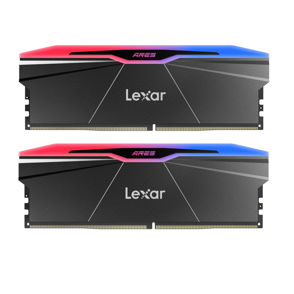 Lexar RGB DDR5 RAM 32GB Kit (2x16GB) 6000MHz CL28, PC Memoria 288-Pin UDIMM/Gaming Memoria computadora para Intel XMP 3.0/DRAM con tecnología SK hynix/CL28-36-36-68/1.4V