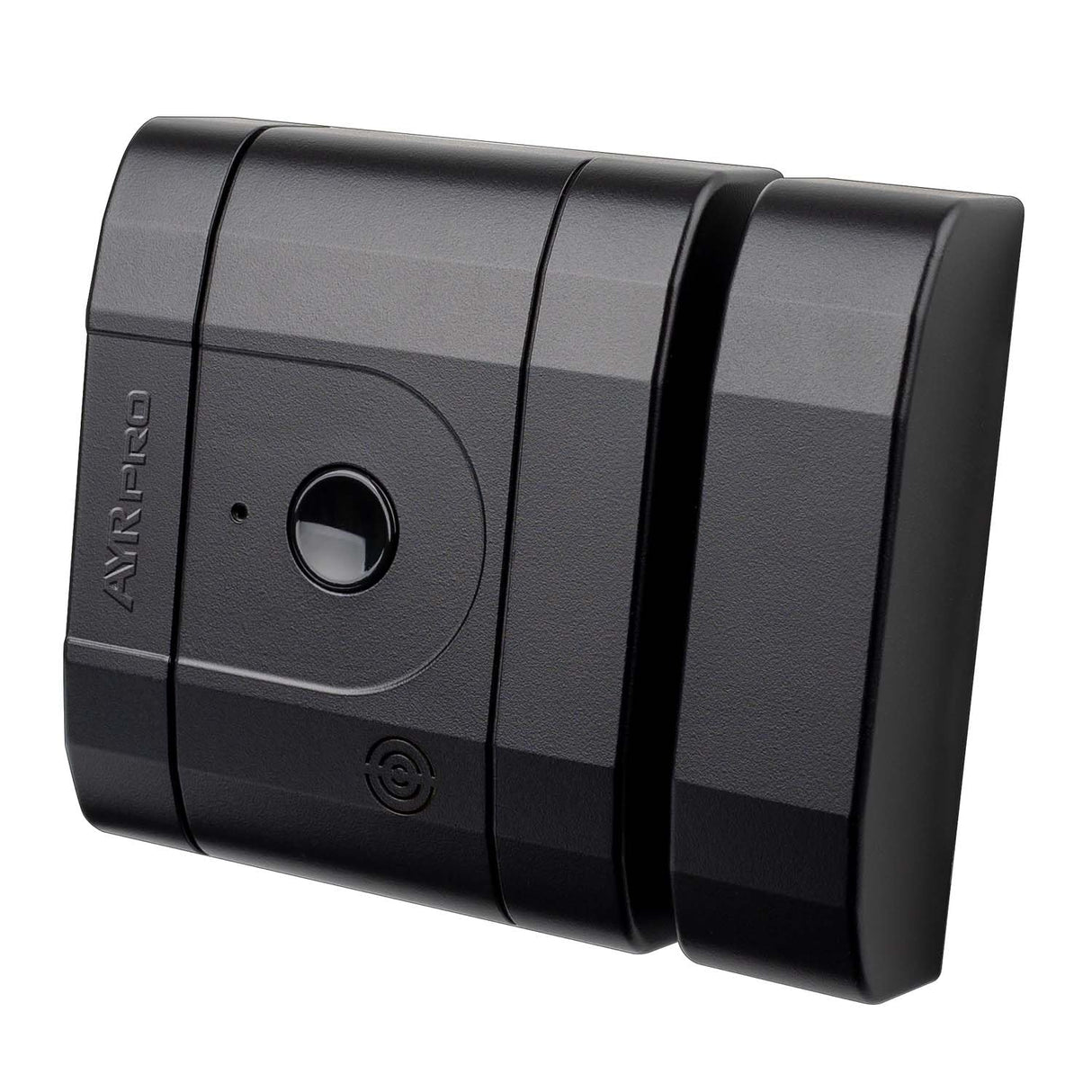 Cerradura electrónica invisible de alta seguridad int_LOCK PRO. Acabado negro mate. Abre con tu smartphone. No incluye mandos.