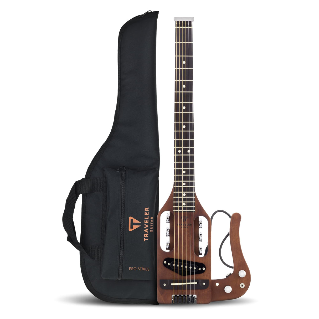 Traveler Guitarra, Marrón envejecido.