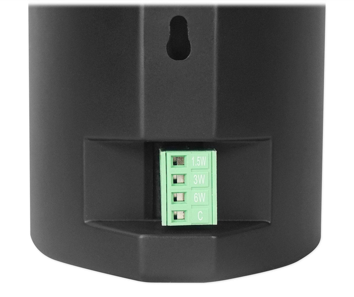 Rockville Cube - Par de Altavoces giratorios para Montaje en Pared (8,9 cm), Color Negro