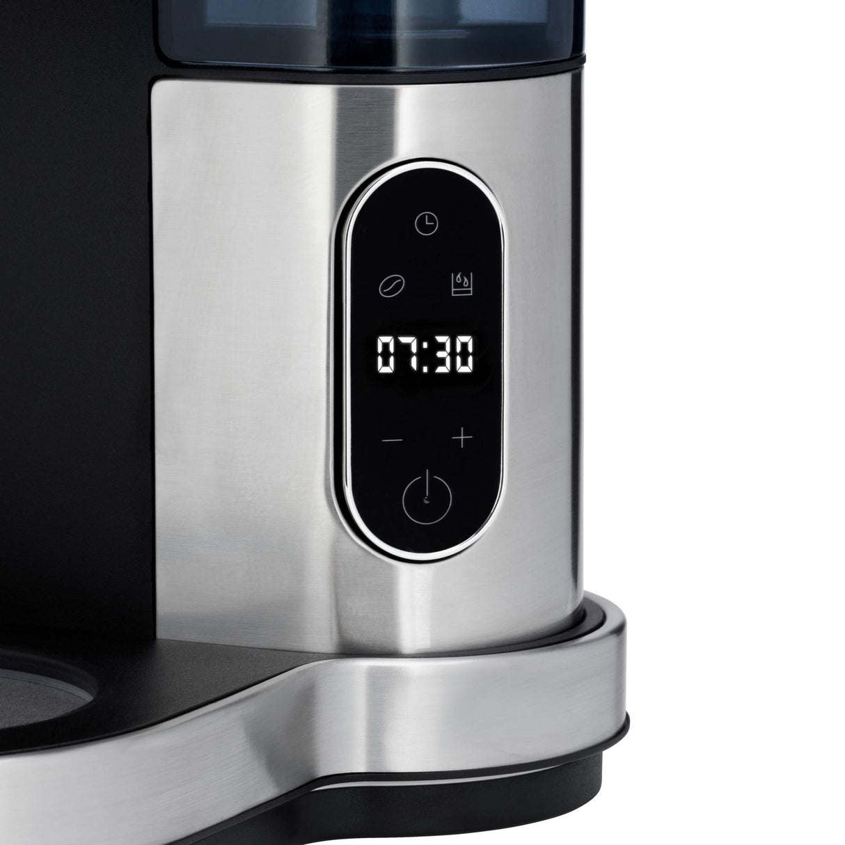 WMF Lumero Cafetera con termo, 8 tazas, depósito de agua extraíble, pantalla táctil, antigoteo, filtro giratorio, apagado automático, 800 W