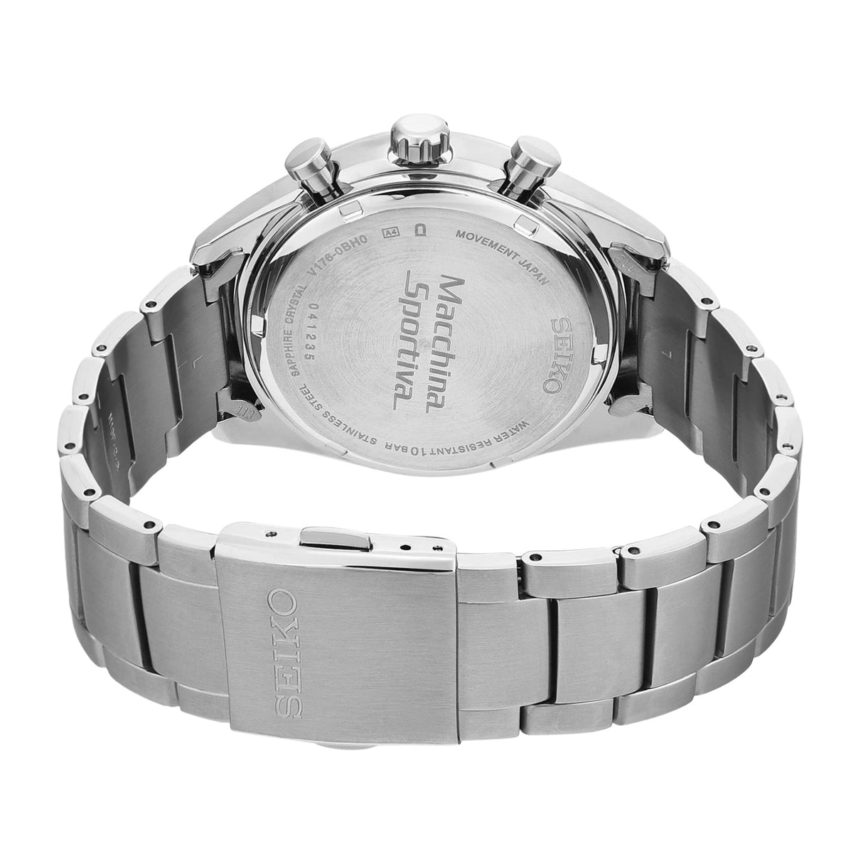 Seiko Reloj Analógico para Hombre con Correa en Acero Inoxidable SSC769P1