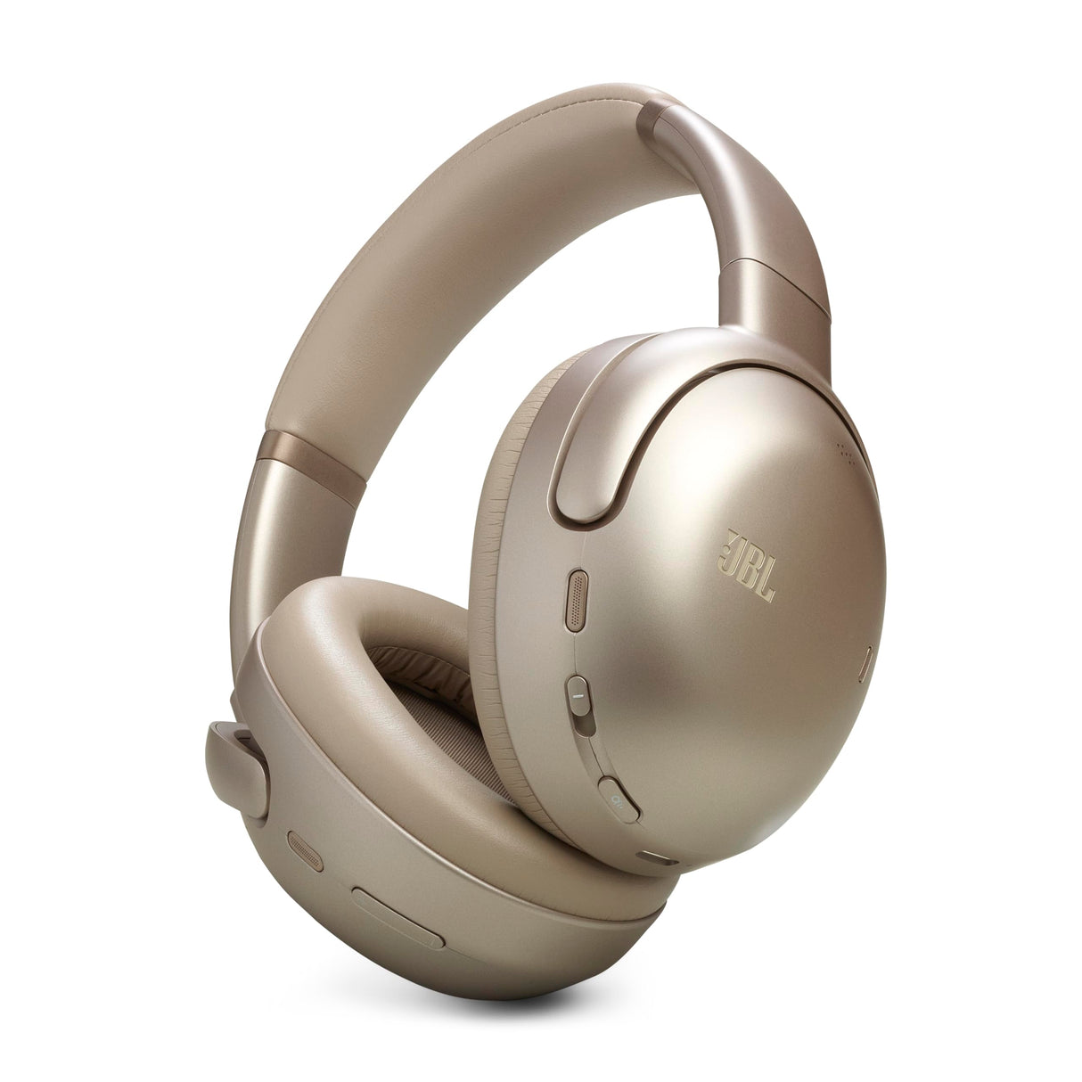 JBL Tour One M3 Auriculares supraaurales inalámbricos con Bluetooth, cancelación de Ruido True Adaptative, 70h de batería, Ajuste cómodo, Sonido Spatial 360 con Seguimiento de Cabeza, Latte