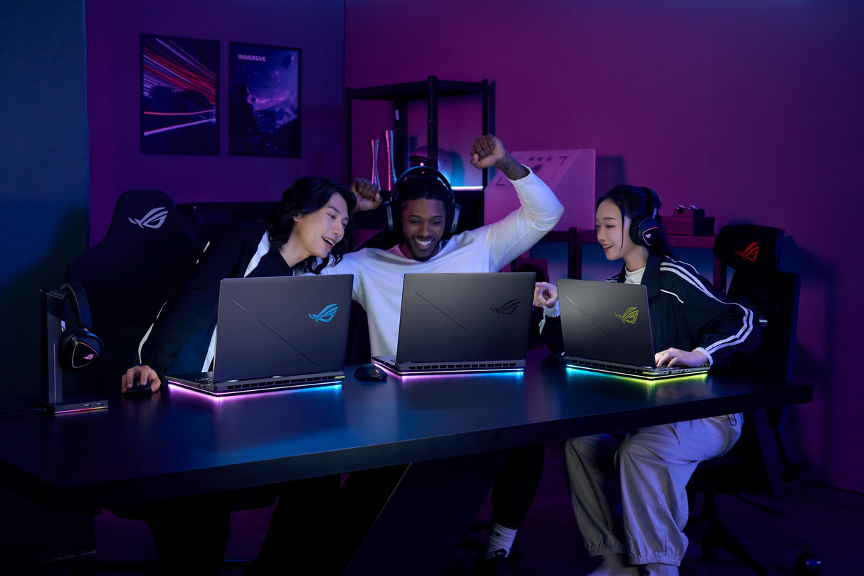 ASUS ROG Strix G18 G815LP-S9004 - Ordenador Portátil Gaming de 18" WQXGA 240Hz (Intel Core Ultra 9 275HX, 32GB RAM, 1TB SSD, RTX 5070 8GB, Sin Sistema Operativo) Gris Eclipse - Teclado QWERTY español