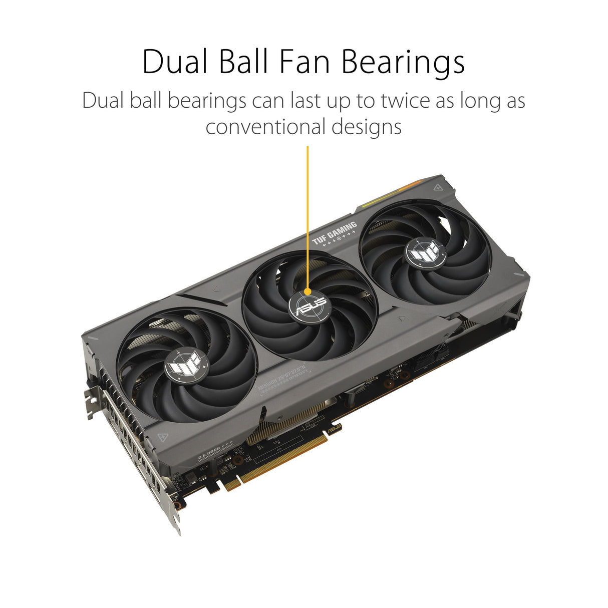 ASUS TUF Gaming Radeon RX 7800 XT OC Edition 16GB GDDR6 Tarjeta gráfica (PCIe 4.0, 16GB GDDR6, HDMI 2.1, DisplayPort 2.1)