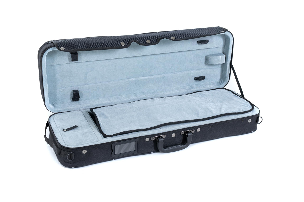 GEWA Maestro 1 VL 3/4 - Juego de violín (incluye estuche para violín, arco de carbono y cuerdas Larsen Aurora