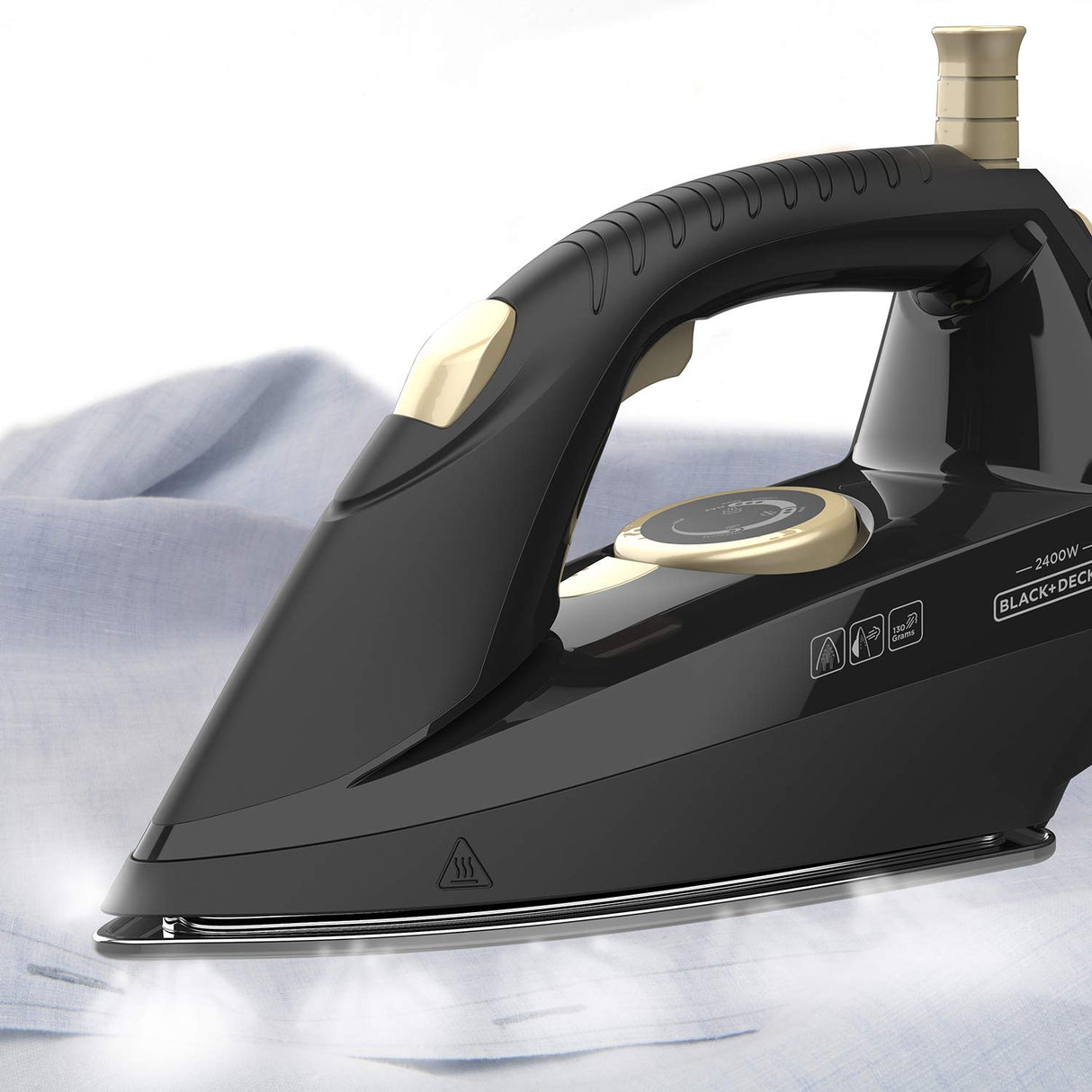 Black+Decker BXIR2403E Centro de planchado, 2400 W, Negro