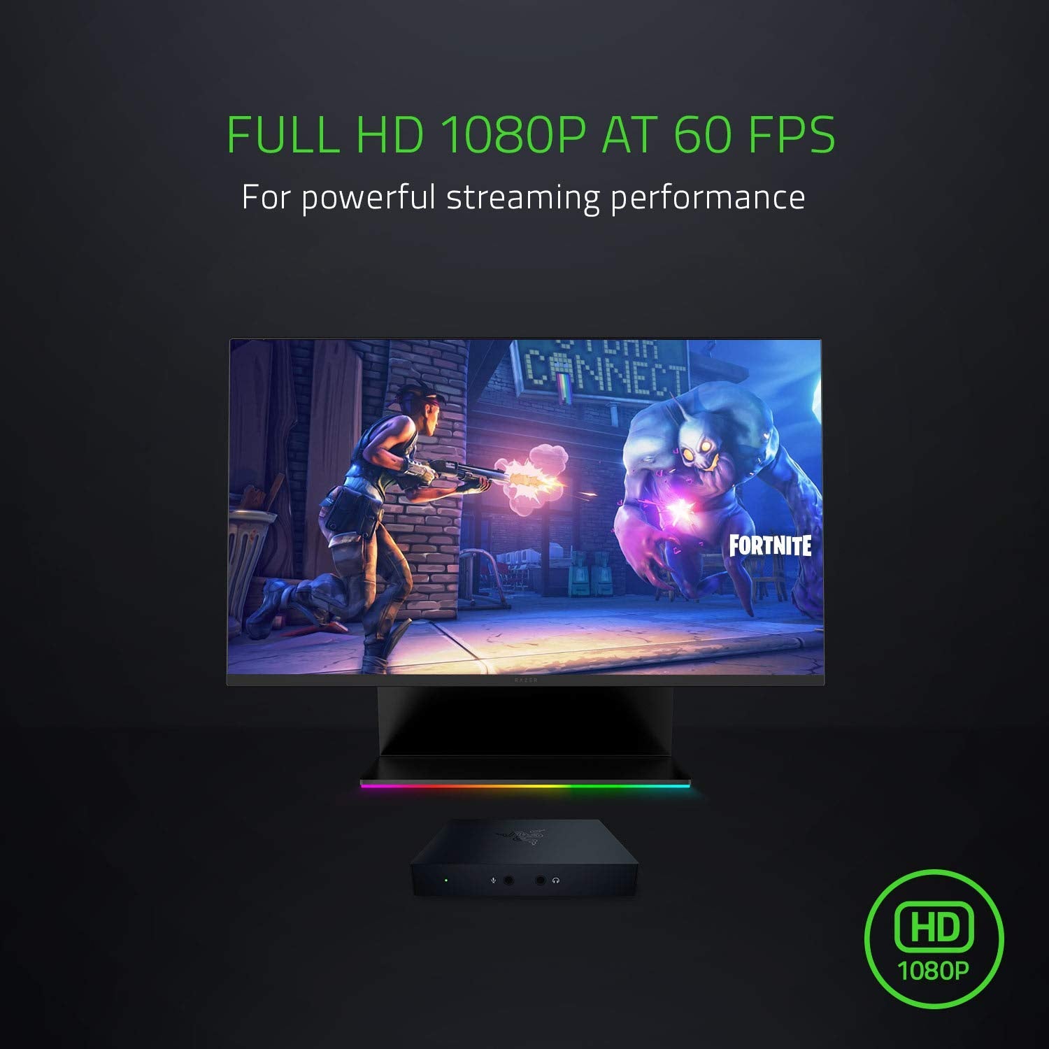 Razer Ripsaw HD - Tarjeta de captura para Streaming, color negro
