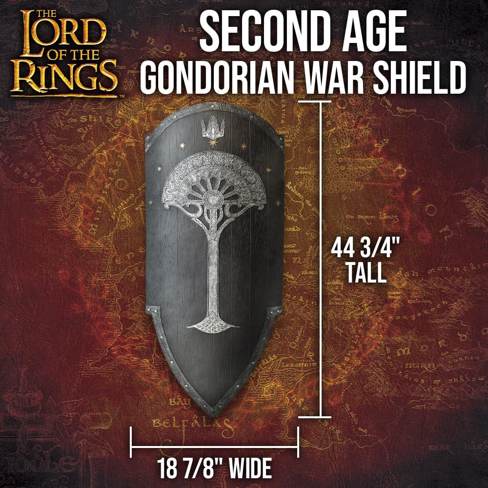 United Cutlery Replica el se±Oro de Los anillos Escudo de Gondor 113 cm Escala 1-1