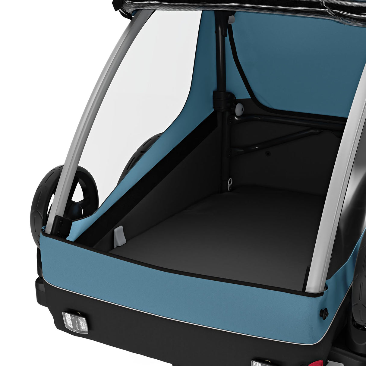 Thule, Courier, Remolque De 2 Plazas para Bicicletas, BLU, U, Admirador Unisex