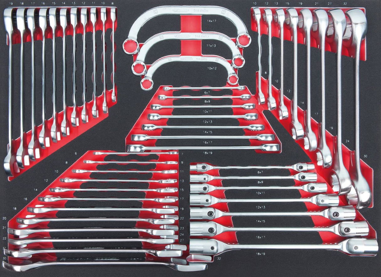 KS Tools 711.0048 SCS Juego de llaves, 48 pzs