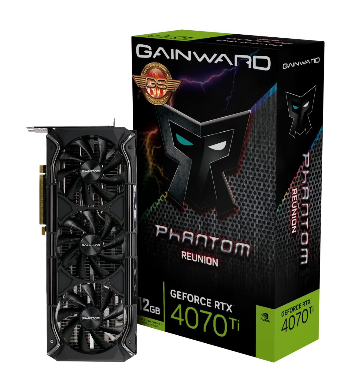 Gainward VGA RTX4070TI Phantom Reunion GS de 12 GB