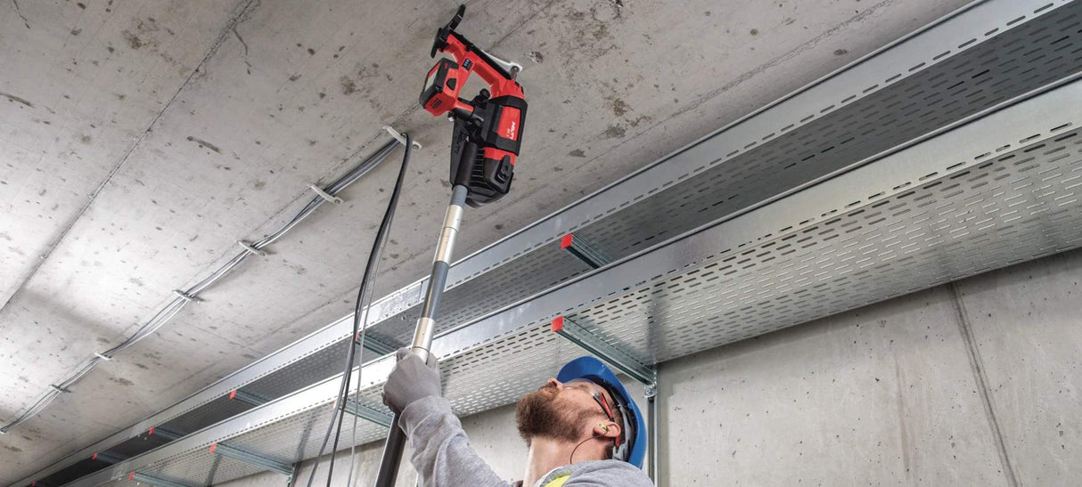 Hilti 2184454 Clavadora a batería para aplicaciones eléctricas y mecánicas, 22 V, Negro Rojo, 473 x 134 x 280 mm