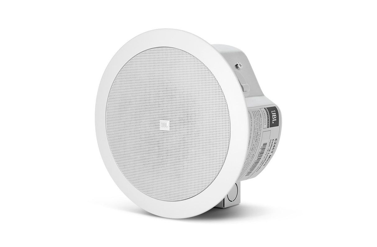 JBL Professional C24CT MicroPlus C24CT - Altavoces de Techo (11,4 cm, 2 Unidades), Color Blanco