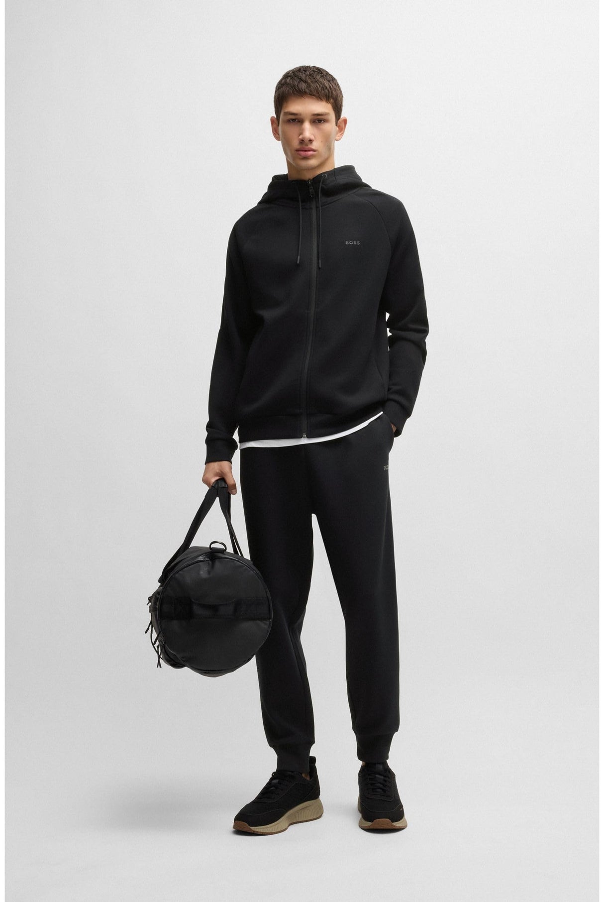 BOSS Tracksuit Set Conjunto de chándal, Black1, S para Hombre