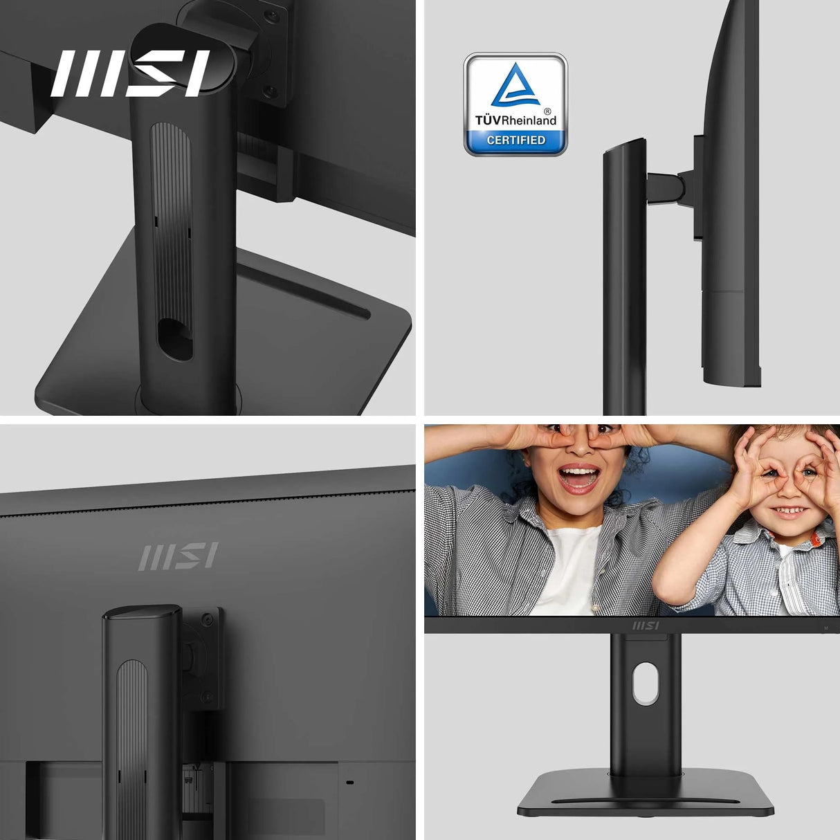 MSI Pro MP273QP E2 Monitor Profesional WQHD de 27", Panel IPS 2560 x 1440, 100Hz, 4ms, Panel IPS 2560 x 1440, 100Hz, 400 nits, Anti-Glare, Altavoces Integrados, Negro