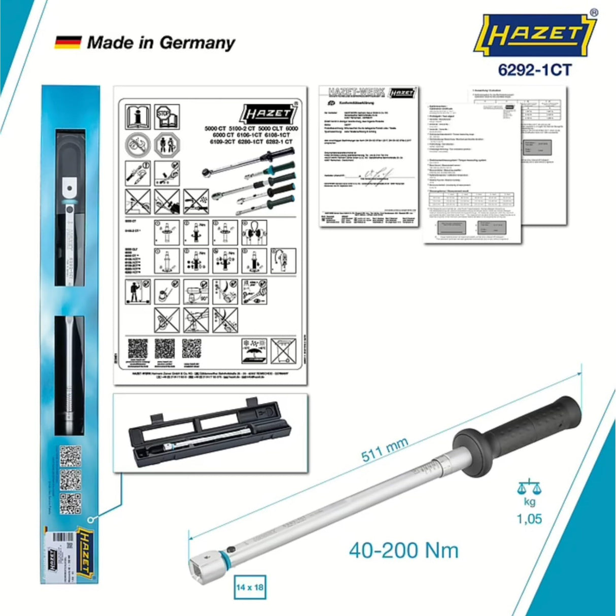 Hazet 82041100 - Llave