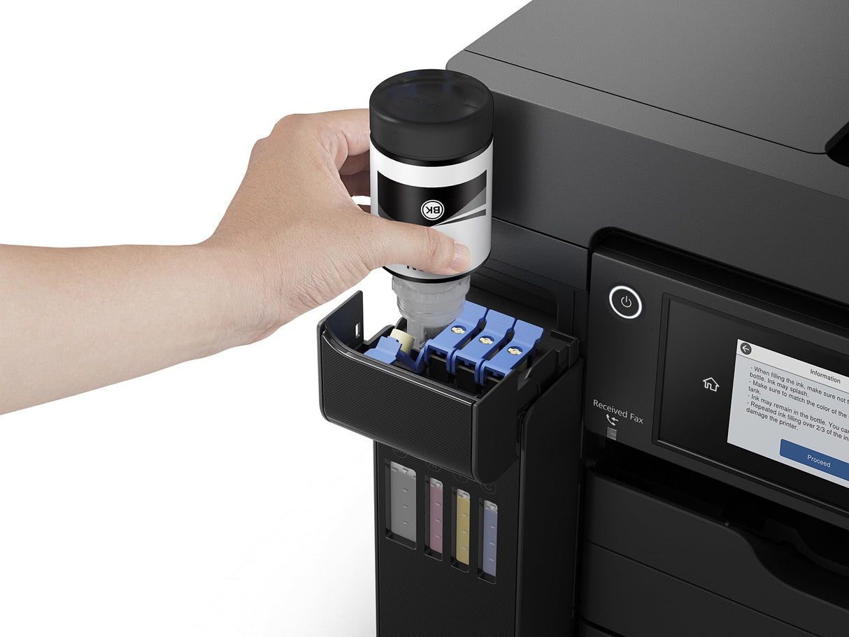 Epson EcoTank ET-16600, Impresora Alto Rendimiento Multifunción WiFi A3+ con Impresión Doble Cara Automática, Gran Velocidad de Impresión y Escaneado, Imprime / Escaner / Copiadora / Fax