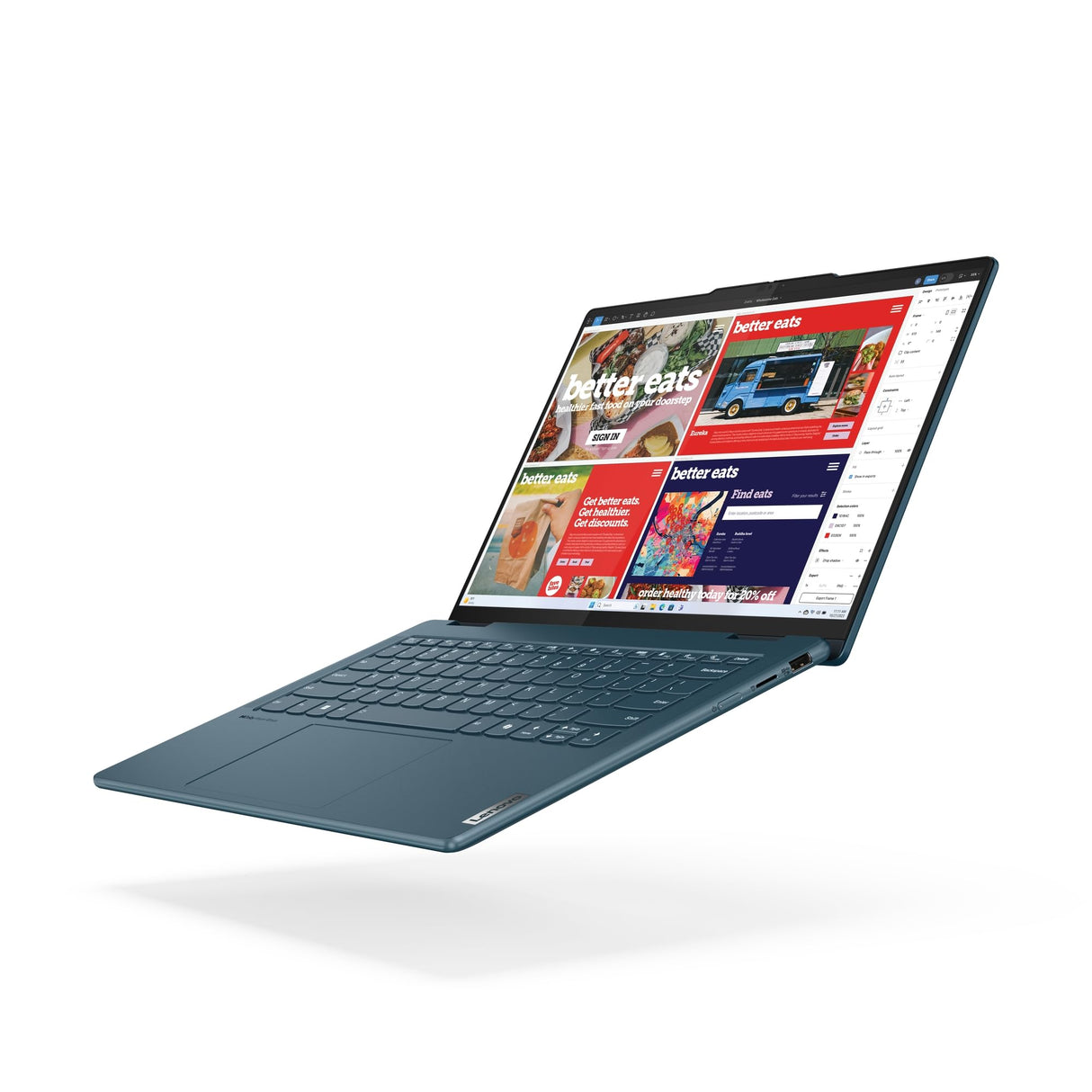 Lenovo Yoga 7 2-in-1 14IML9 Intel Core Ultra 7 155H Hybride (2-en-1) 35,6 cm (14") Écran tactile 2.8K 32 Go