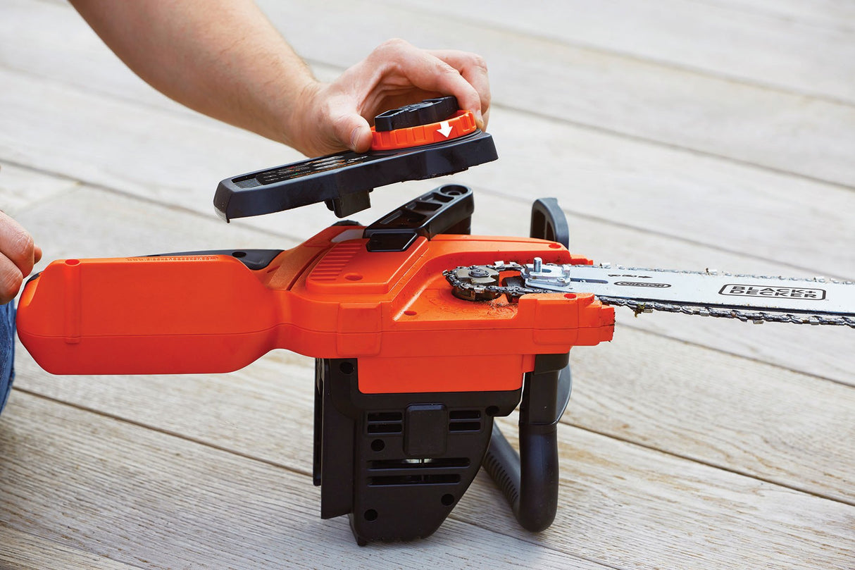 BLACK+DECKER GKC3630LB-XJ - Motosierra inalámbrica 36 V, Hoja de 30 cm, Corte de hasta 23 cm, Silenciosa, Baja vibración, No incluye cargador ni batería