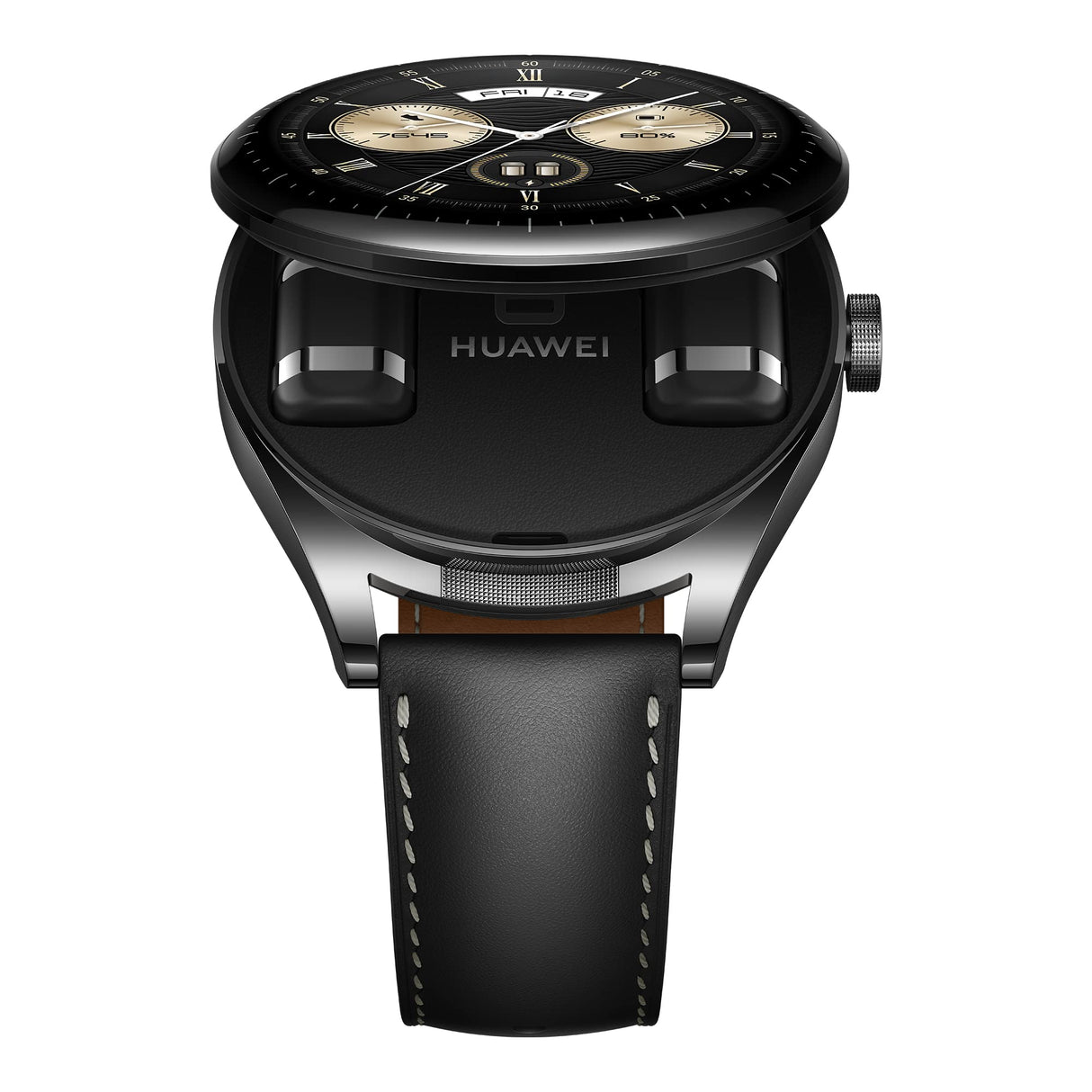 HUAWEI Watch Buds - Reloj Inteligente, Auriculares y Reloj Inteligente en uno, cancelación de Ruido AI e IA para Llamadas, Compatible con Android e iOS, versión Internacional de Modelo Global de la