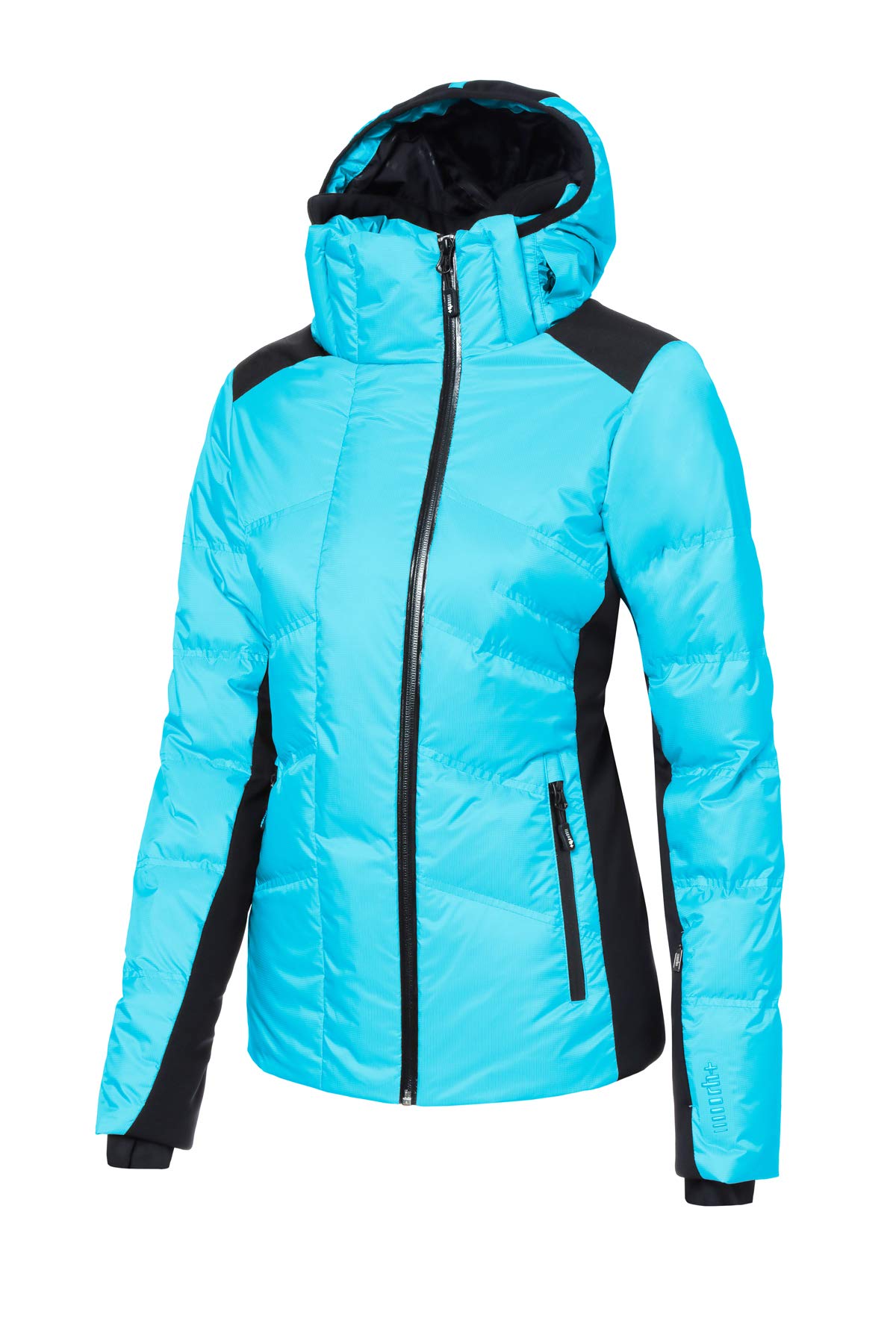 zerorh+ Freedom W - Chaqueta de Nieve para Mujer, Mujer, IND2783 89WS, Glacier Azure/Black, S