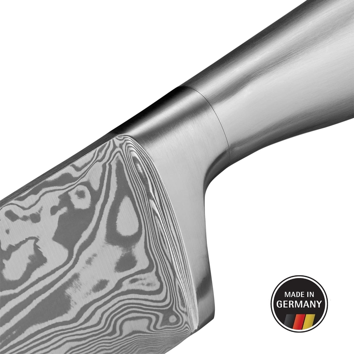 WMF Damasteel Juego de 3 Cuchillos de Acero Damasco Completamente Forjado