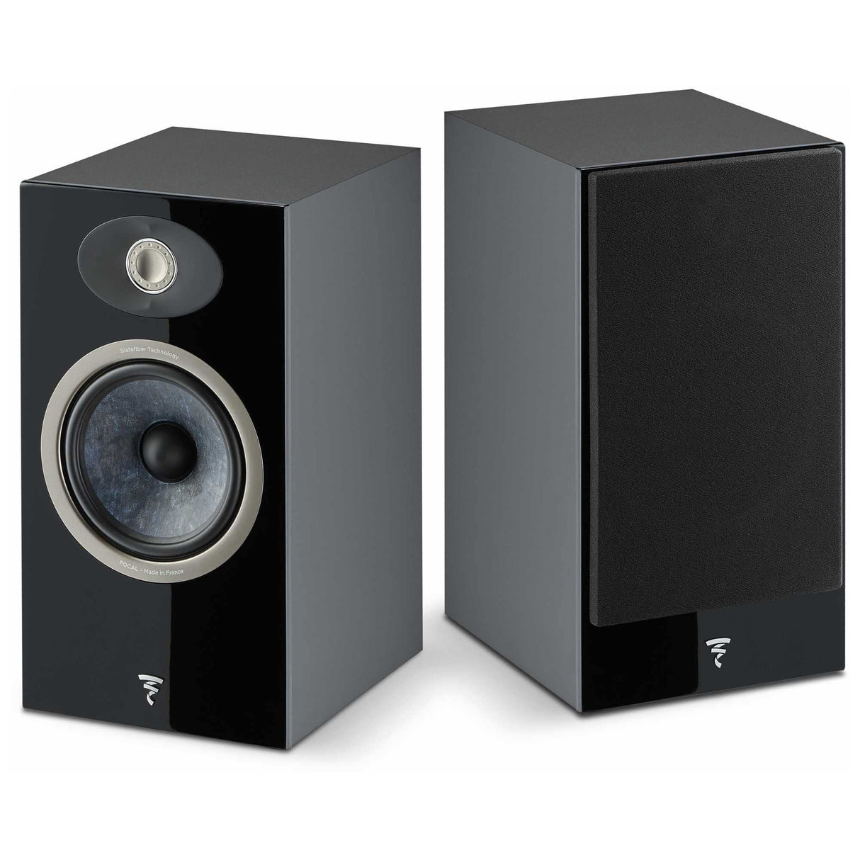 Focal Theva No.1 - Altavoces para estantería (2 vías), Color Negro