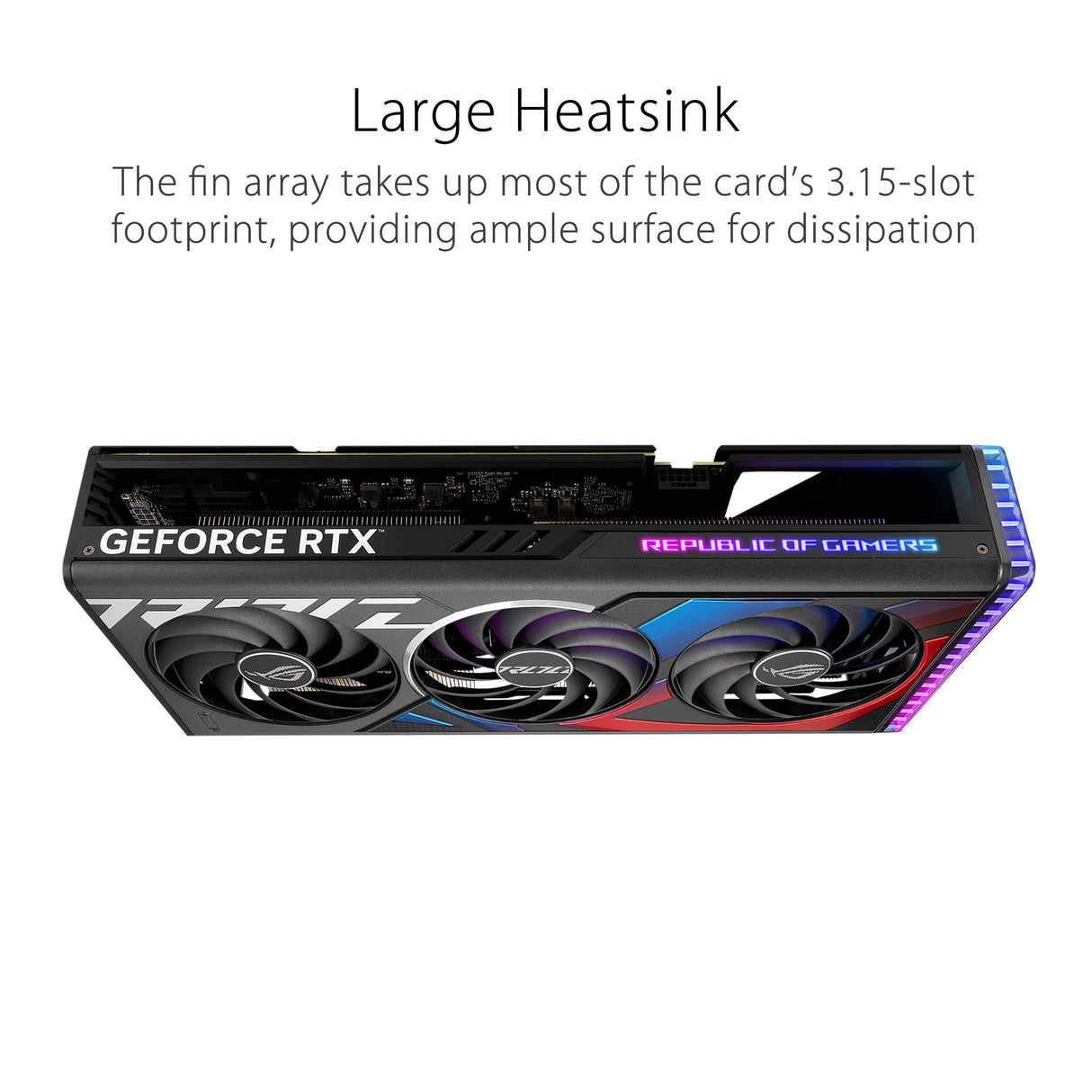 ASUS ROG Strix GeForce RTX 4070 Super - Tarjeta gráfica Gaming (PCIe 4.0, 12 GB GDDR6X, DLSS 3, HDMI 2.1a, DisplayPort 1.4a, Placa Posterior masiva ventilada, Sensor de Potencia, Aura Sync)