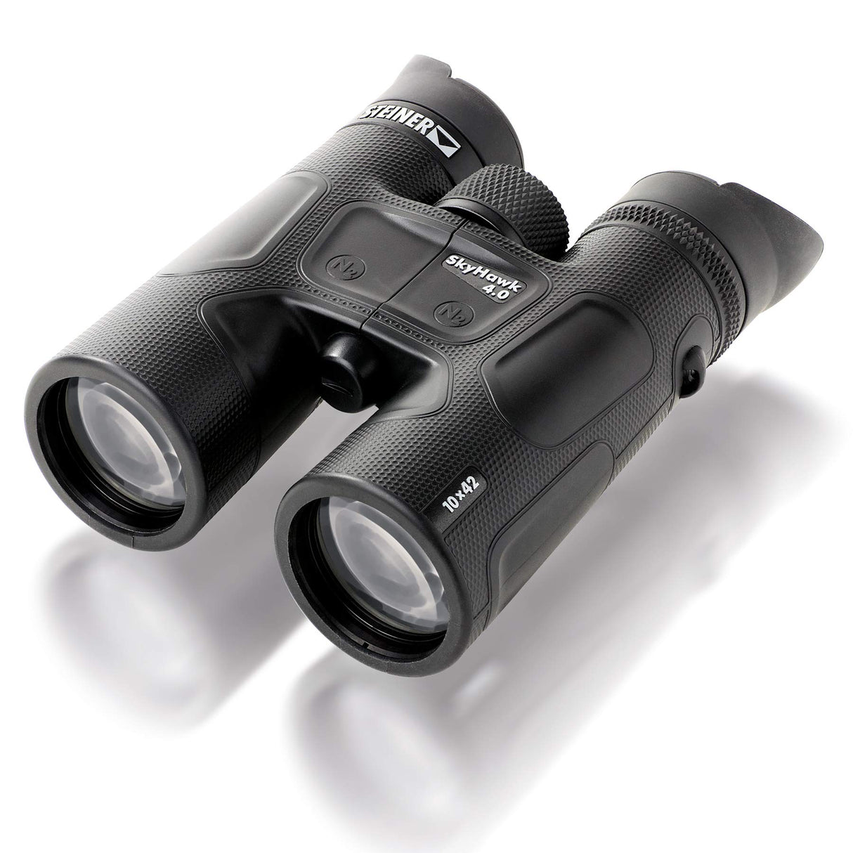 STEINER Prismáticos Skyhawk 4.0 10x42 - Óptica de Calidad Alemana, experiencias de visualización nítidas en 3D, robustos, observación de la Naturaleza, los Animales y Las Aves