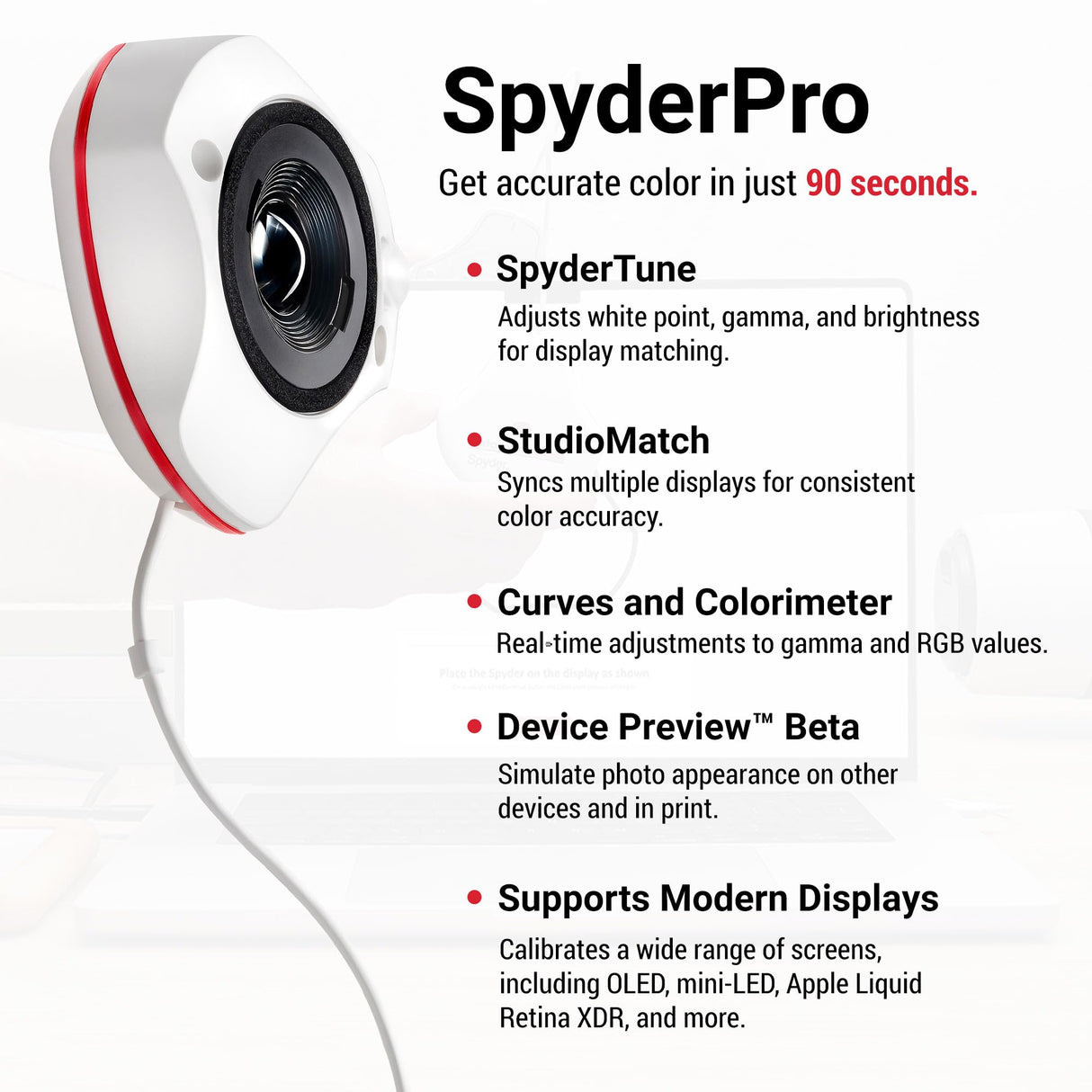 Datacolor Spyder Print Studio Kit - Incluye Spyder Print, SpyderPro, Spyder Cube - con maletta metálica - Gestión Completa del Color de fotografías, Desde la Captura hasta la edición y la impresión
