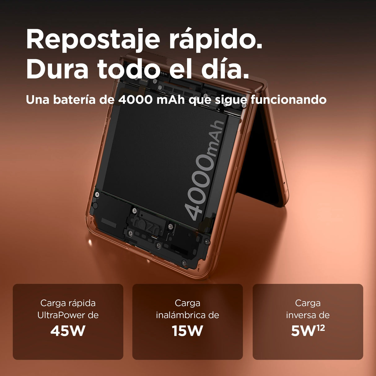 Motorola RAZR 50 Ultra 12/512GB, Garantía 3 años, Pantalla Externa Funcional de 4", diseño Plegable, cámaras de 50 MP con IA, procesador Snapdragon® 8s 3 Gen, Carga TurboPower™ de 68 W, Dual SIM