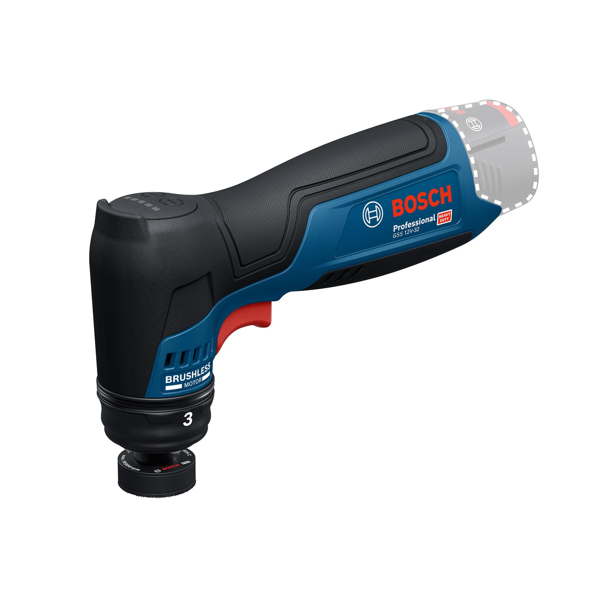 Bosch Professional lijadora orbital a batería GSS 12V-32