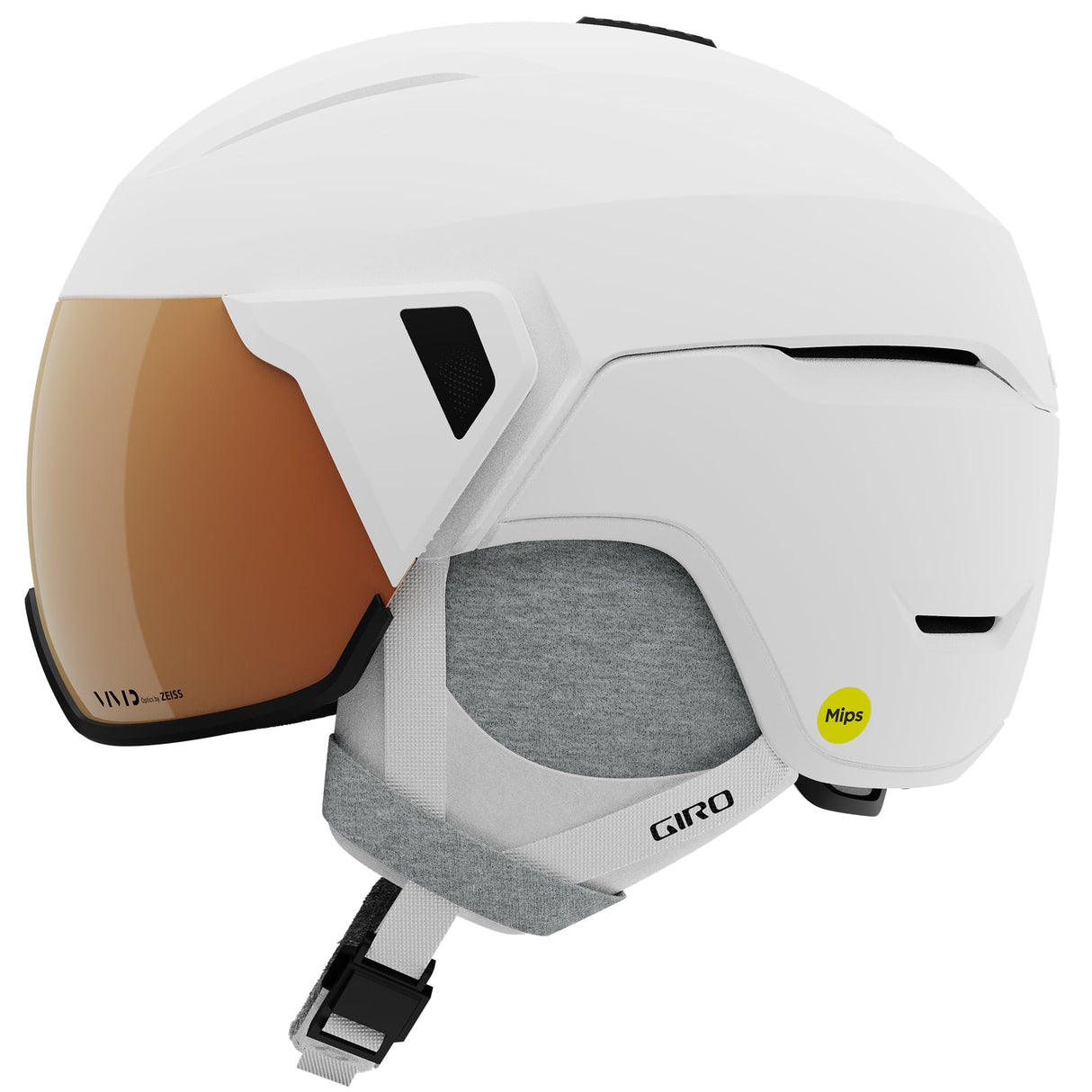 Giro Orbit MIPS Casco, Unisex, Cobre vívido Blanco Mate, M