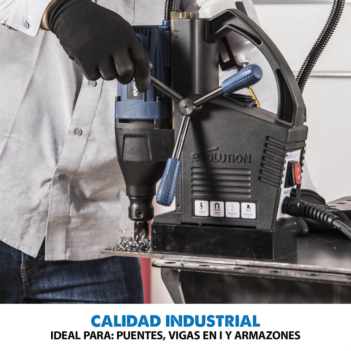 Evolution Power Tools Taladro magnético S28MAG