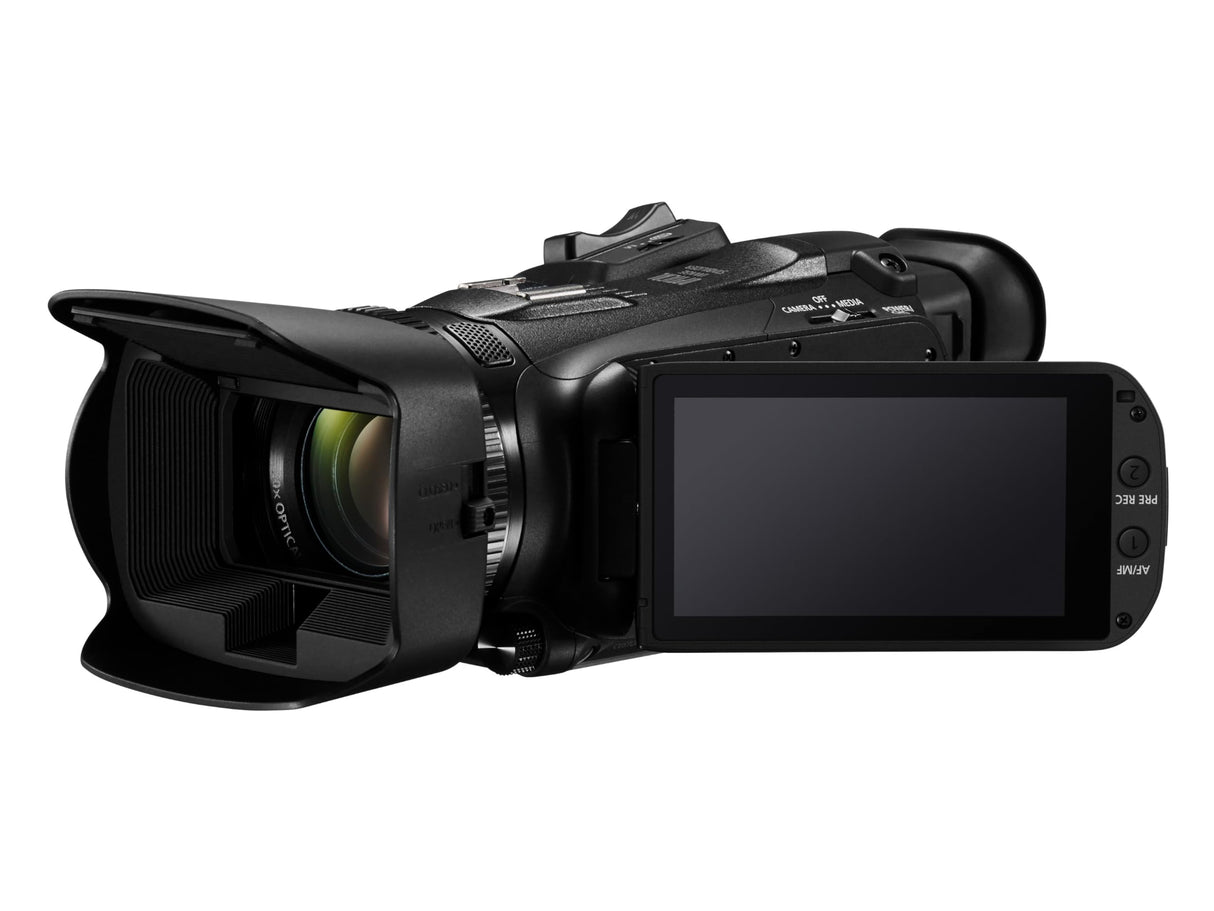 Canon LEGRIA HF G70 4K Full HD (videocámara UHD zoom 20x, pantalla LC de 3,5 pulgadas, enfoque automático, cámara lenta, 2 ranuras para tarjetas SD, video MP4