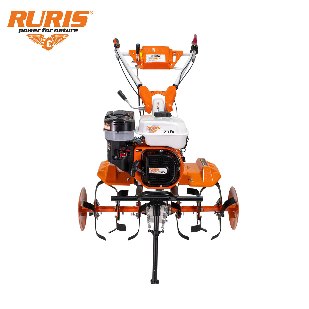 RURIS – Motobloque Profesional 731FR – Motor General Engine de 8,5 CV – Ancho de Trabajo de 560 – 830 mm – Superficie tratada de hasta 1000 m²/h