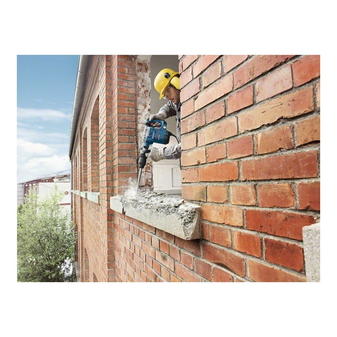 Bosch Professional GSH 5 CE - Martillo demoledor (8,3 J, portabrocas SDS max, Vibration Control, en maletín)